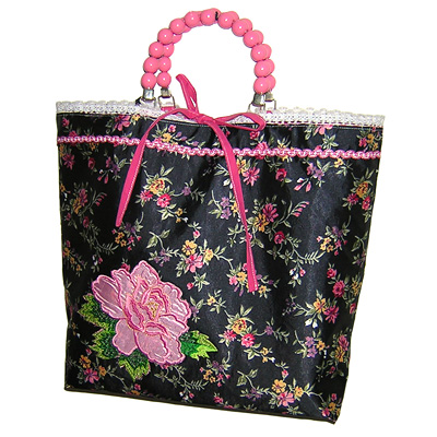 Little China Girl: stickerei fifties tiki sixties rockabilly retro borte 